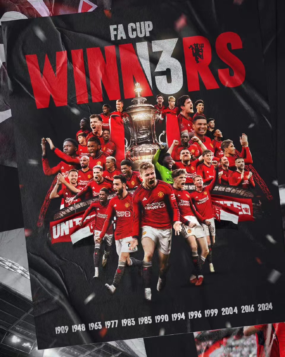 Rood Manchester United versloeg het blauwe Manchester City en voegde opnieuw glorie toe aan de FA Cup Rood Manchester United versloeg het blauwe Manchester City en voegde opnieuw glorie toe aan de FA Cup